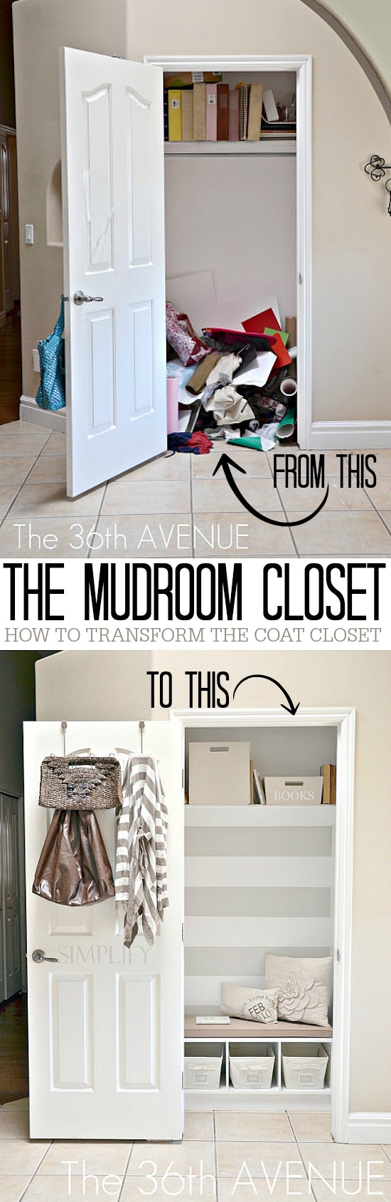 5 Ideas for Converting Your Extra Closet Into an Office, Mudroom