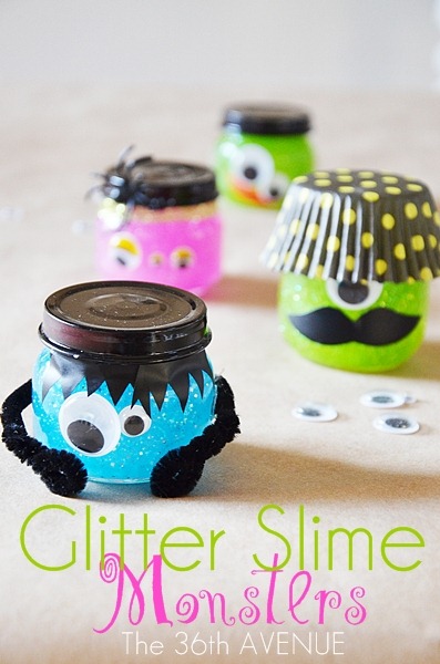 Aleene's Original Glues - DIY Halloween Slime Jars
