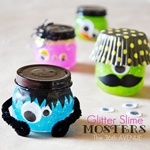 Spooky Stew Goo Glitter Slime - Mildred & Dildred