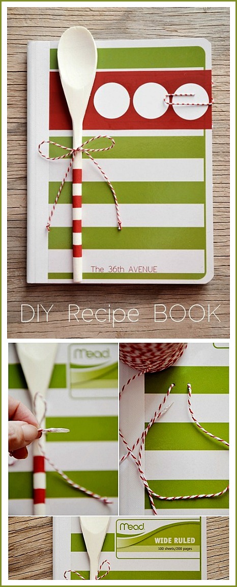 Christmas Gift Idea ::: DIY Recipe Book - Cottage in the Oaks