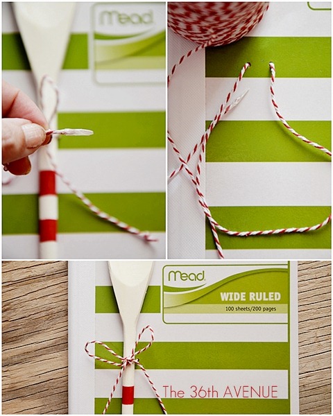 Personalised Recipe Book Gift Idea DIY - PaintSewGlueChew