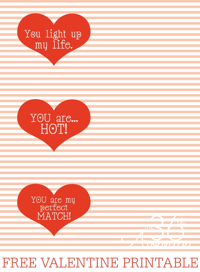 FREE Valentine Printable and Kids Pretzel Matchsticks