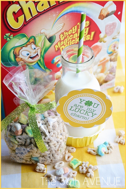St. Patrick's Day Breakfast and free printable. the36thavenue.com