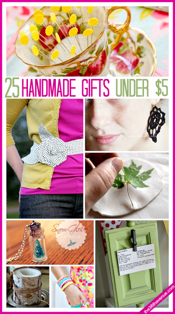 25 Handmade Gifts Under $5  Handmade gifts, Gifts, Crafty gifts