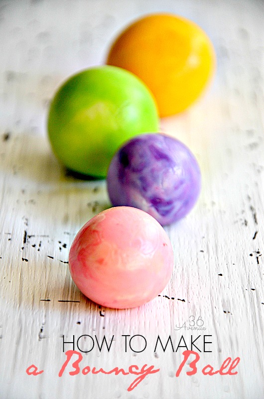 how to make your own bouncy ball
