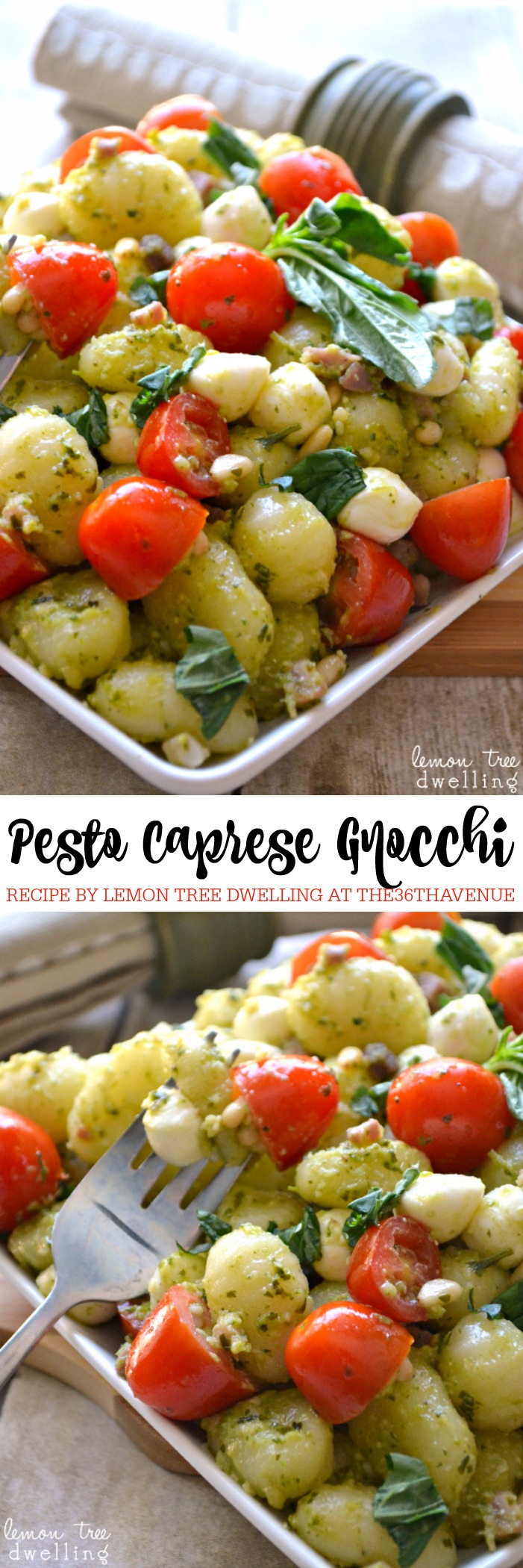 Pesto Caprese Gnocchi | The 36th AVENUE