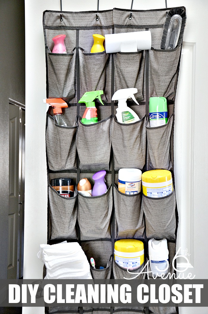 Cleaning Tips – DIY Cleaning Closet