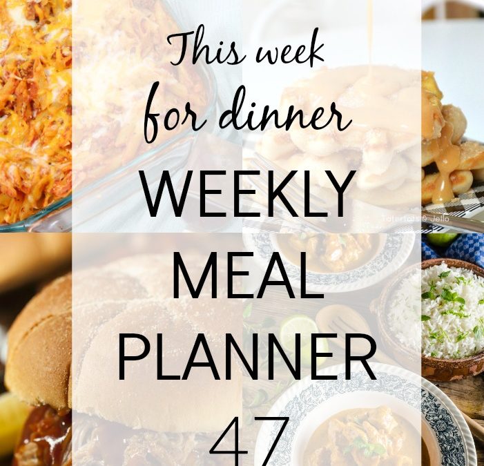 Weekly Meal Plan | The 36th AVENUE