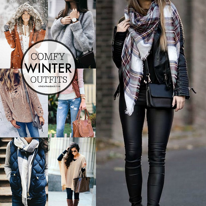 comfy cute winter outfits