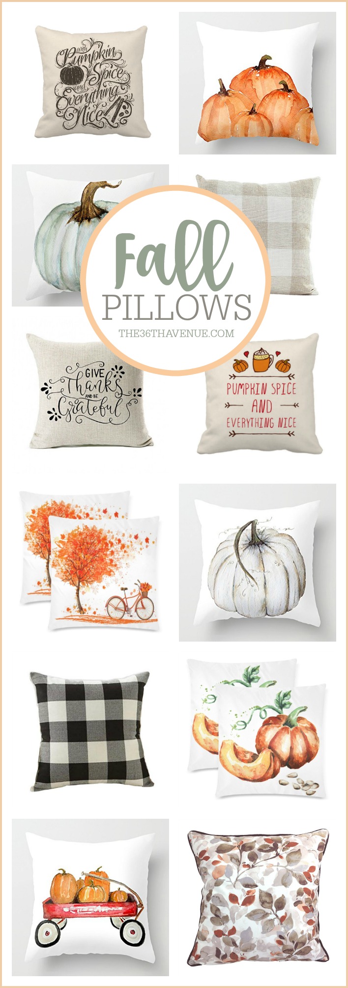Fall Pillows For Your Home